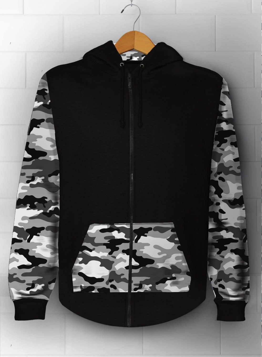 Army Hoodie Jacket Hoodie Jacket Hoodie with Army