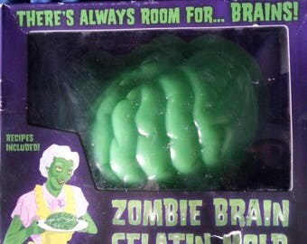Zombie Brain Jello Mold