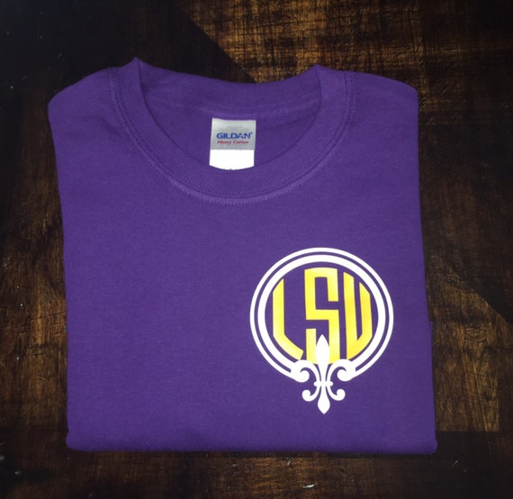 lsu fleur de lis shirt