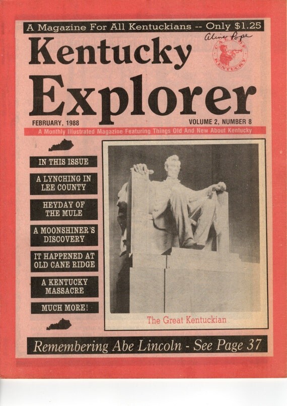 1988 Kentucky Explorer 1 magazine February volume 2 number 8