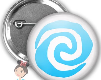 Moana Heart of Te Fiti Inspired Park Button