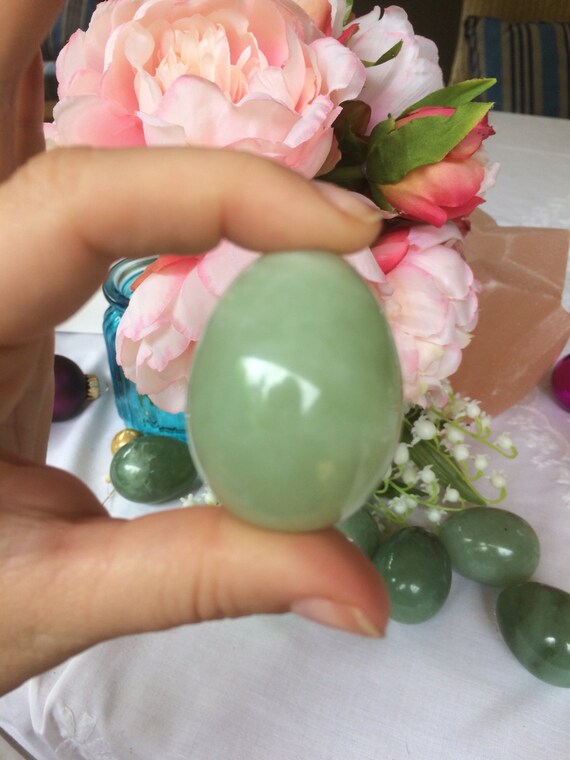 Authentic Jade egg for yoni and kegel exercises. Imperial Jade