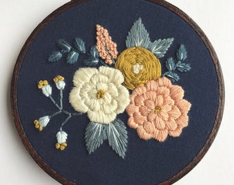 Embroidery Kit Custom Embroidery Pattern Embroidery Design Embroidery Hoop Modern Embroidery Beginner Embroidery Hoffelt and Hooper