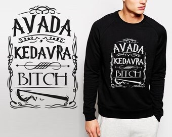Harry Potter sweatshirt Avada Kedavra Unisex S - XXL