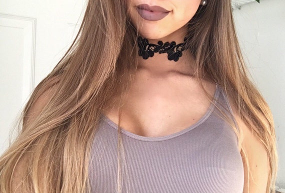 Black Lace Choker