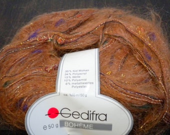 L’effet mohair laine Gedifra « Bohème »