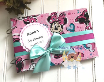 Mickey guest book | Etsy
