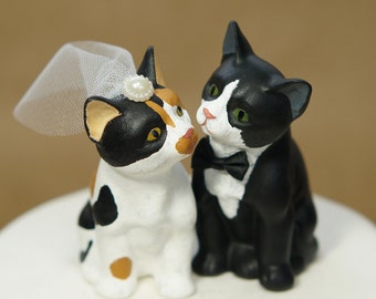 Cat cake toppers | Etsy