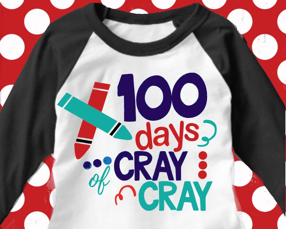 100 days of school shirt svg