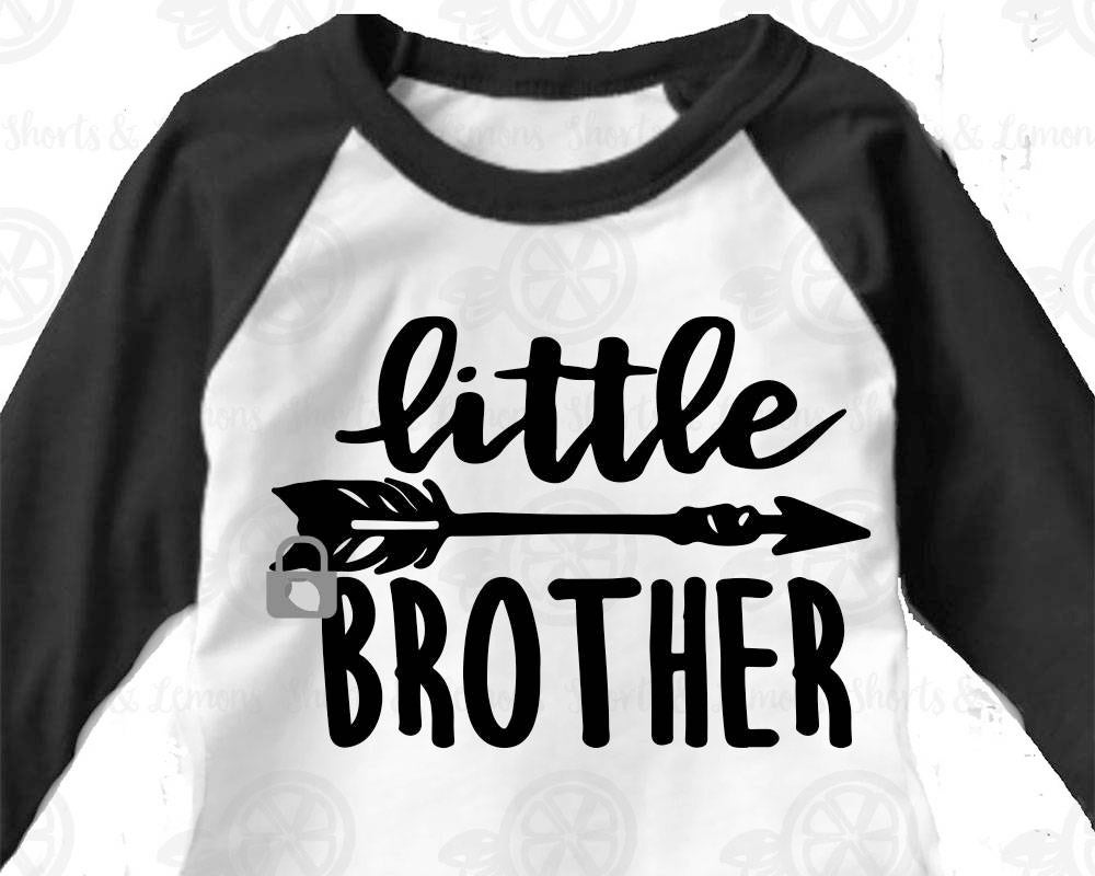 Download Little Brother svg brothers svg sibling svg boy shirt big