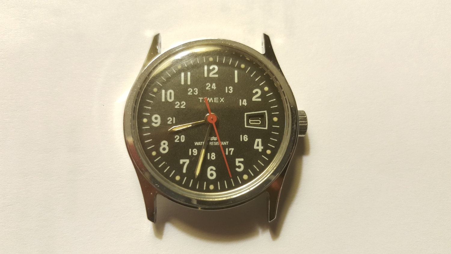 timex mechanical military watch