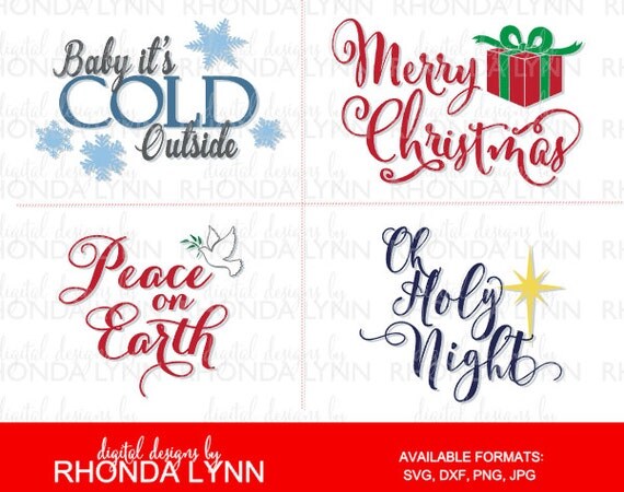 Download Christmas SVG Christmas Sayings SVG Christmas Word Art