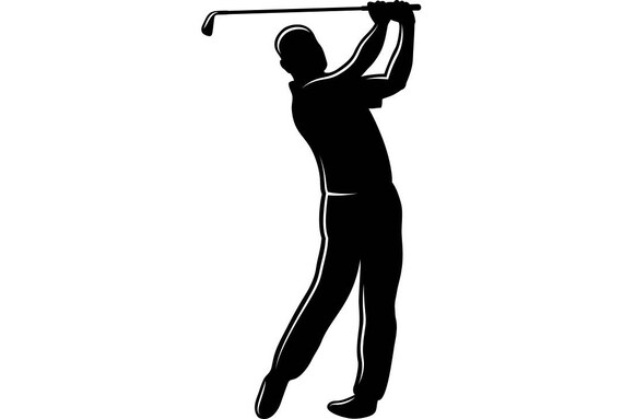 Download Golfer Swinging #2 Golf Club Golfing Clubs Sports Game.SVG ...