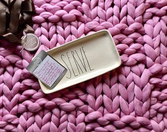 Chunky Knit Blanket Basketweave, Chunky Knit throw blanket Basketweave blanket merino wool arm knitting chunky merino wool blanket