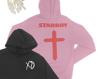 Starboy Hoodie, The Weeknd Starboy Hoodie ,xo, The weeknd merch