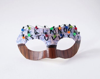 Stranger Things Mask! Womens Masquerade Mask, Womans Venetian Mask, Mardi Gras, WhatAboutBarb - The Ryder