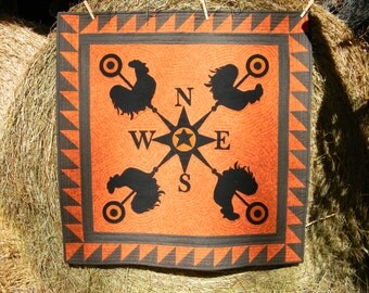 Sentinels Wool Applique Quilt Pattern