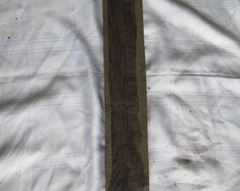 PREMIUM Irish bog oak Blank 95mm x 700mm x 27mm Woodworking / Woodturning