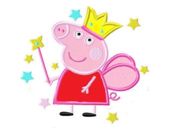 Peppa pig machine embrooidery design xxx ,pcs, pes, jef,hus, exp,dst,sew,vip , vp3