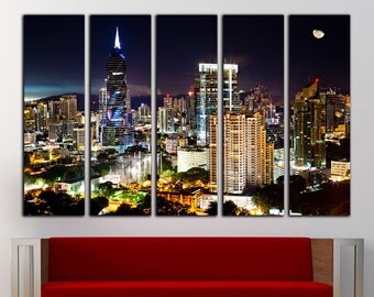 Cityscape Wall Art skyline wall art | etsy Cityscape Wall Art skyline wall art | etsy