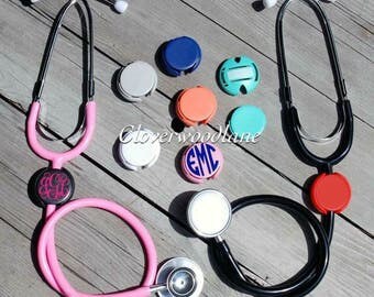Stethoscope Name Tag ID Covers, Personalized stethoscope Name Tag, Stethoscope Name Tag