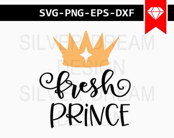 fresh prince svg, baby boy svg, tshirt svg, prince svg, newborn svg, cute baby svg, svg files for silhouette, cricut downloads, onesie svg