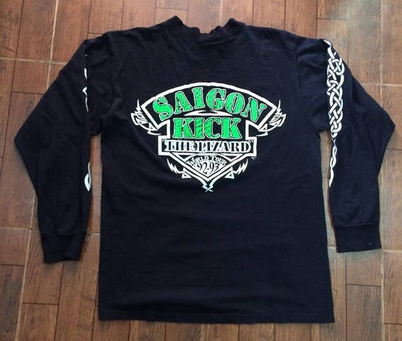 Rare Vintage 90s Saigon Kick The Lizard World Tour 92-93