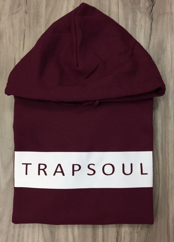 Trapsoul HoodieBryson Tiller WhitePrint