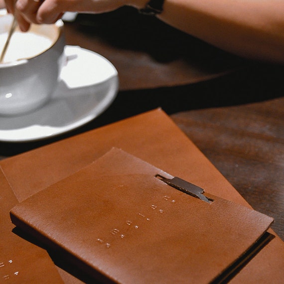 brown notepad leather notepad elegant notepad business