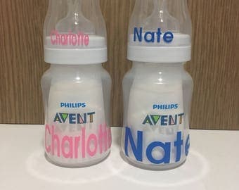 personalized baby bottle - infant bottle labels - personalized baby bottle label - personalized label - daycare labels - baby bottle labels