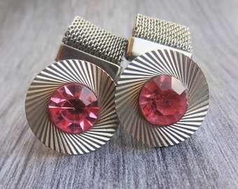 Father gift Dad gift for husband Vintage cufflinks Mens cufflink Groomsmen cufflinks Silver cufflinks Wedding cufflinks Business cuff link