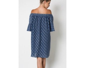 Eileen Maxi Tank Dress in African Whirlygig Daisy
