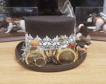 Seamstress Goggles, Tailors Goggles, Steampunk Goggles, Brass Goggles,