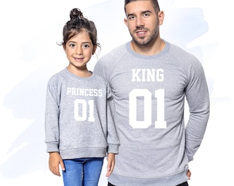 Daddy's Girl Children Outfit, Dad and Baby Matching Shirts, Daddy's Princess Shirts, Daddy and Daughter Matching Shirts, Daddy And Me Outfit