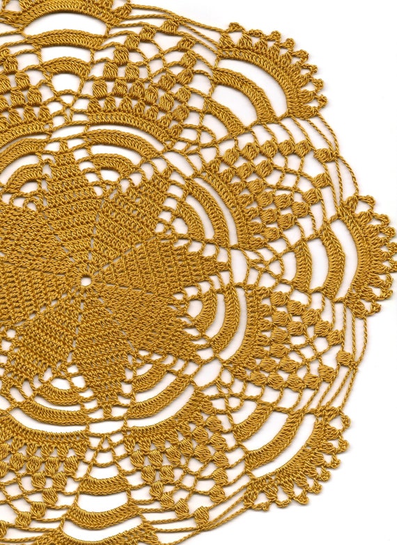 Antique Crochet Lace Doily Crochet Lace Vintage Doilies Crocheted Lacy Decor Textile Art Modern Rustic Interior Design V