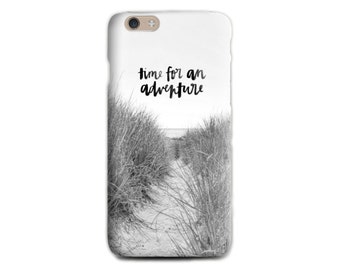 Beach iPhone 6 case Soft silicone iPhone case Adventure Quote iPhone case Gift for her for him iPhone 5 case Traveler gift Adventure gift