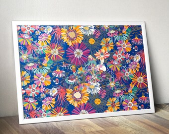 Poster floral 40 x 60 cm