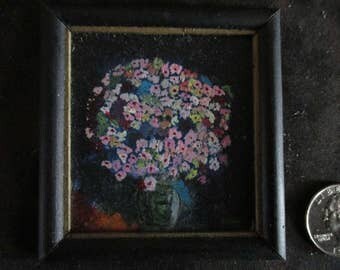 miniature paintings, dollhouse accessories