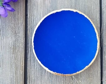 Blue Jewelry dish, Jewelry holder, Trinket dish, Ring holder, Birthday gift, gift for her, Trinket tray, catch all, ring dish, vanity tray