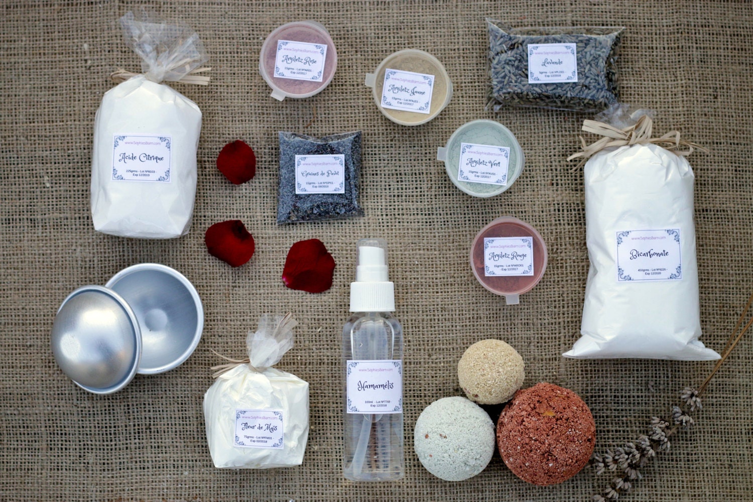 Complete Make your own Bath Bomb Kit with professional mould