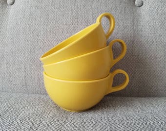Melamine Cups Mustard Yellow