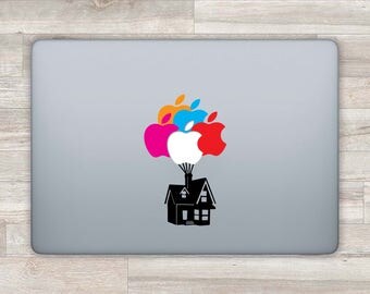 Up MacBook Decal Disney MacBook Sticker Pixar Laptop Decal Laptop Sticker MacBook Pro 2016 13 Inch MacBook Retina MacBook Air Balloon bn564