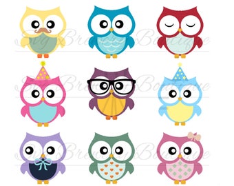 Owl, birds, party theme SVG (layered), PNG, DXF for cricut, silhouette studio, vinyl decal, t shirt design, scrapbooking, cutting machines