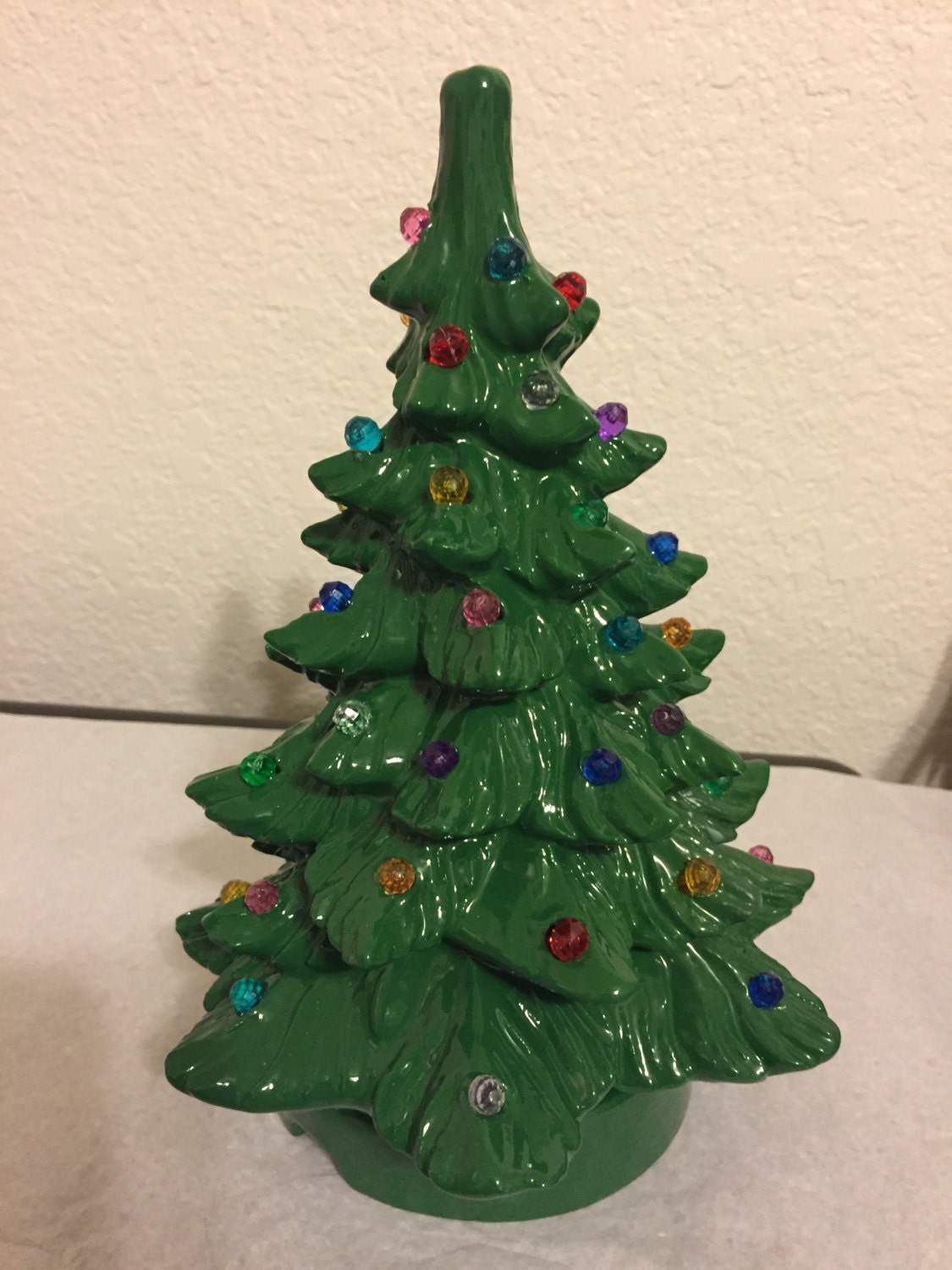 christmas small ceramic green tree with by dirtroadpeddler christmas small ceramic green tree with by dirtroadpeddler