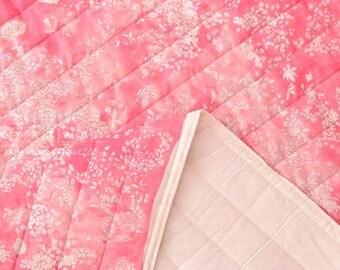 Nani Iro Kokka Japanese Fabric Lei nani quilted double gauze - For beautiful corolla - bugen - 50cm