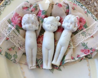 Vintage Bisque Frozen Charlotte Dolls Made in Japan