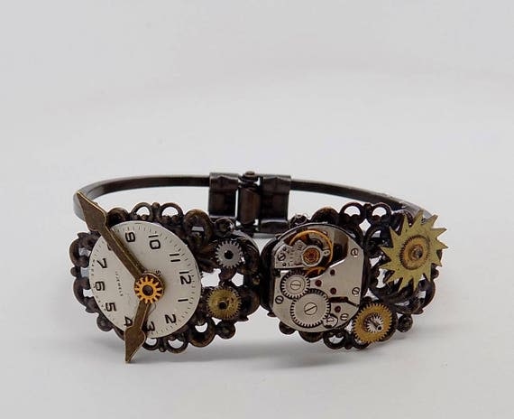 Steampunk bracelet by slotzkin steampunk buy now online