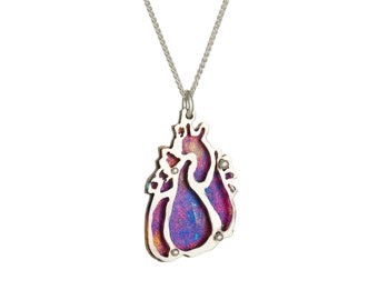 Anatomical Heart Necklace