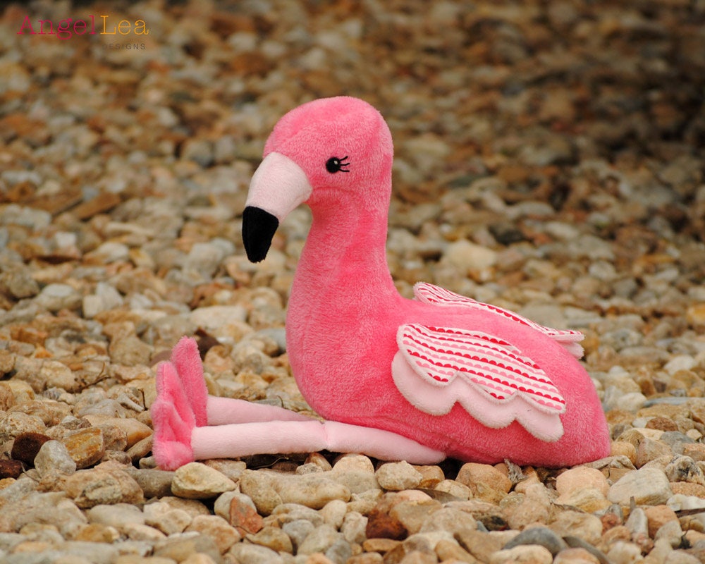 flamingo stuffed animal pattern