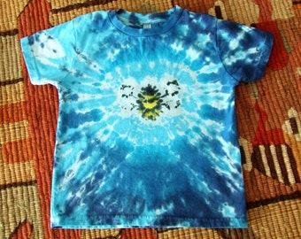 Toddler 5/6 Tie Dye T-shirt - Honey Bee - Ready to Ship
